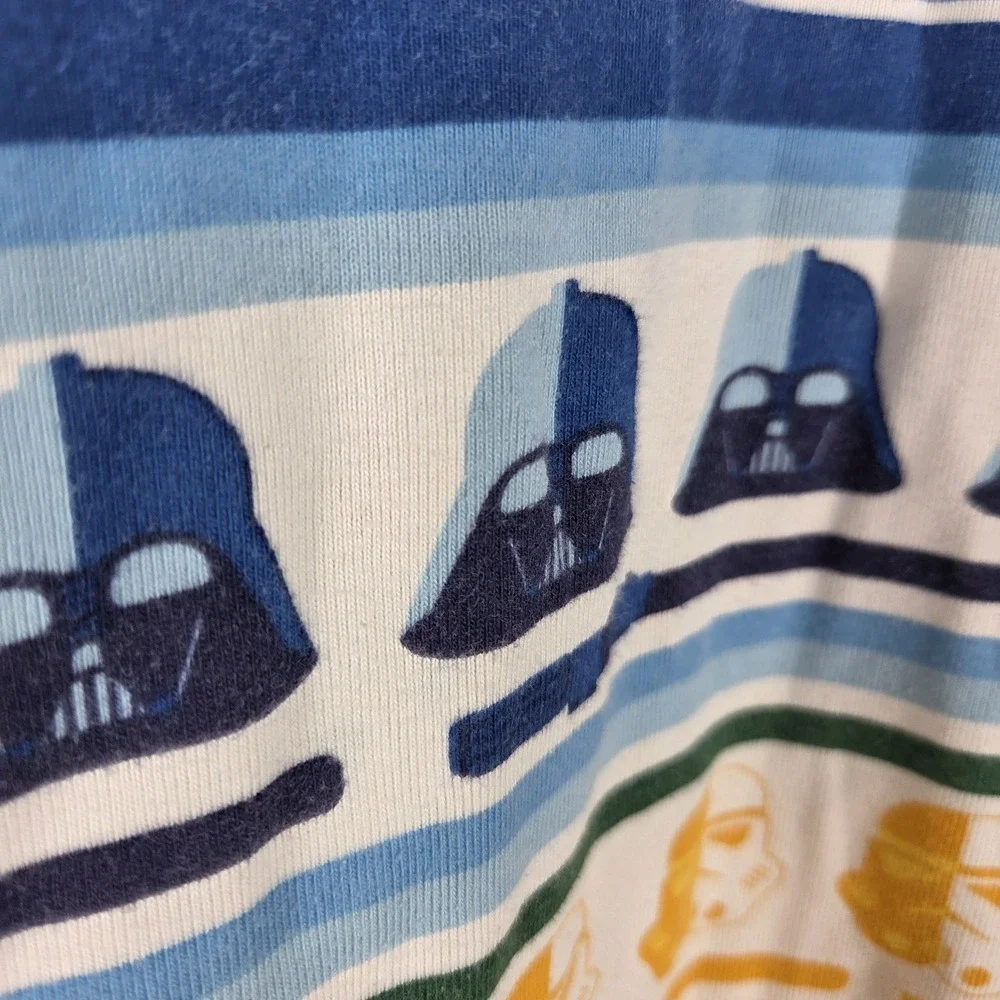 Hanna Andersson Star Wars Pajama Set Organic Cotton Darth Vader R2D2 Size 10